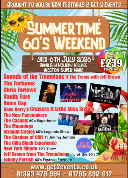 Summertime 60's Weekend